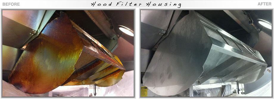 Hood Filter Housing